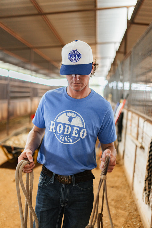 Rodeo Ranch Sharp Steer Short Sleeve Shirt - Royal