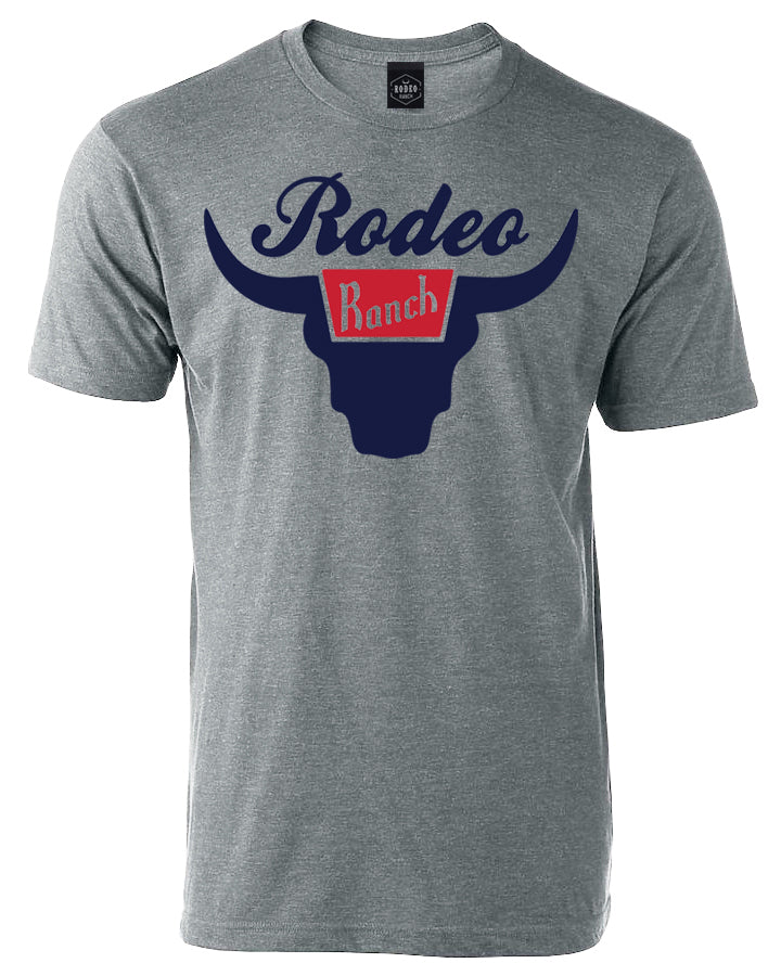 Rodeo Ranch Banquet Short Sleeve Shirt - Grey