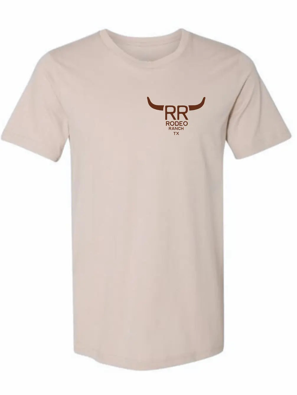 Rodeo Ranch Stamp Bull Mark T-Shirt - Tan