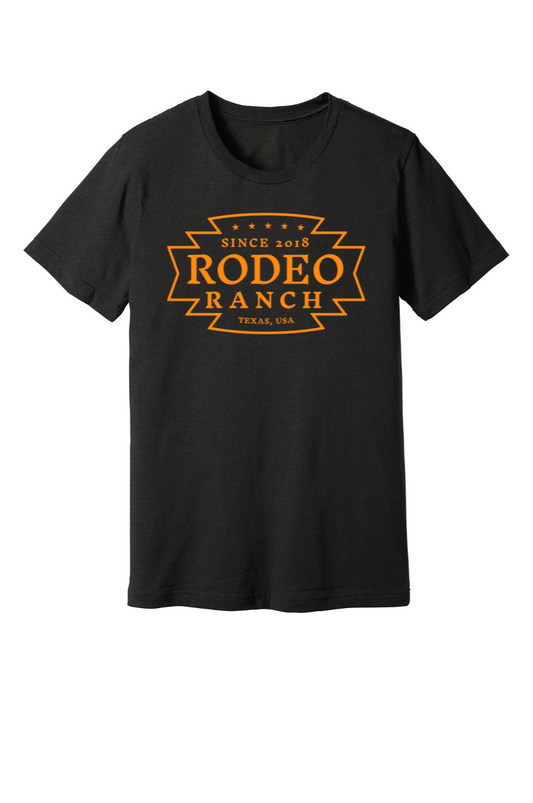 Kids and Toddler Aztec Texas Short Sleeve Shirt - Black