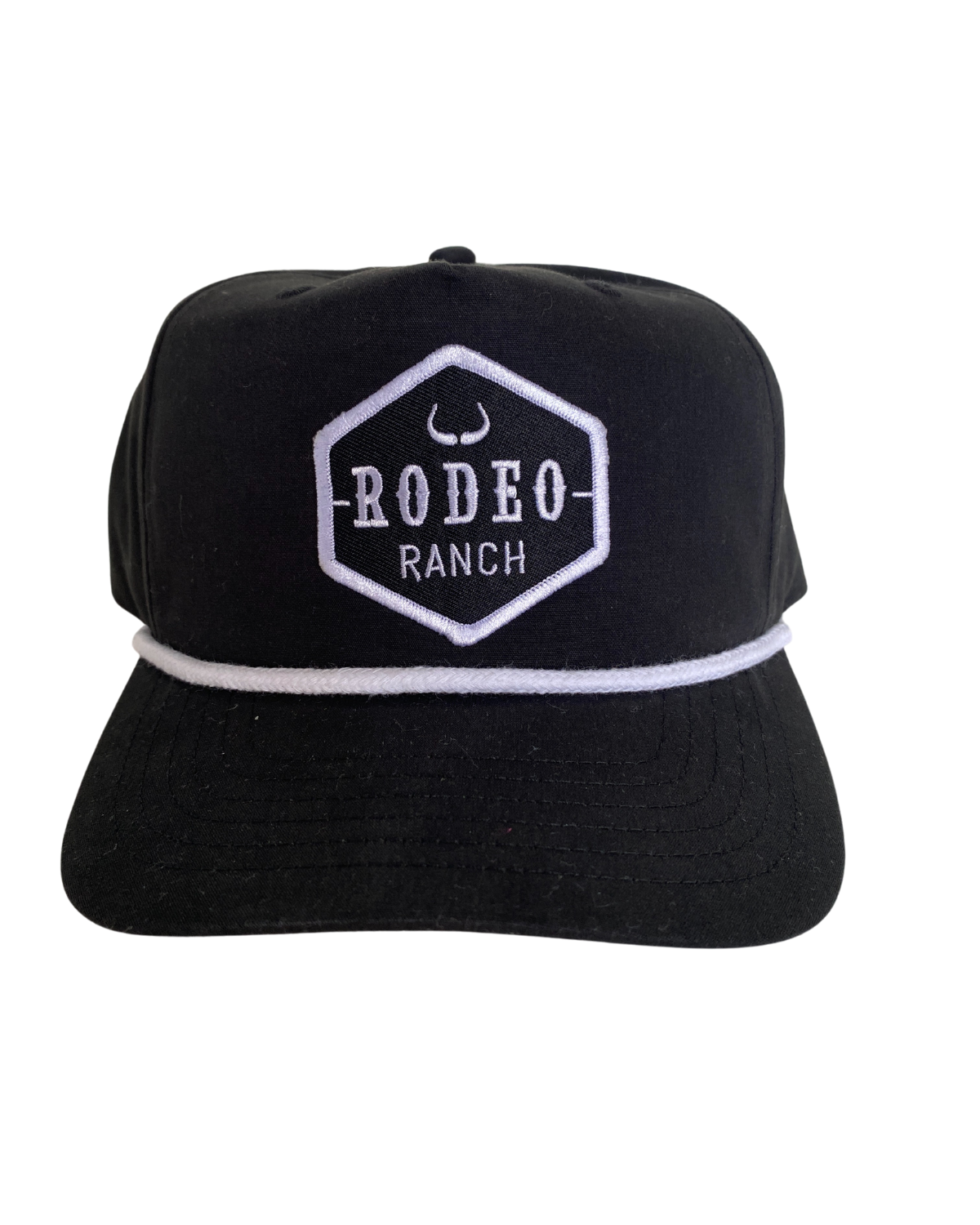 Rodeo Ranch Classic Logo Golf Hat - Black