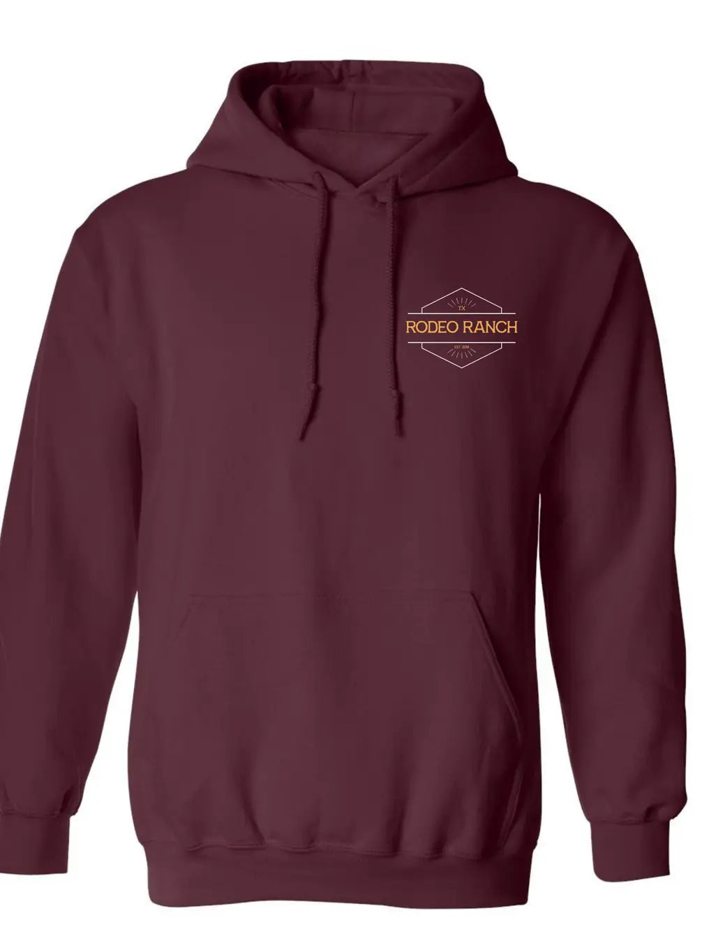 Rodeo Ranch Sundown Hoodie – Maroon