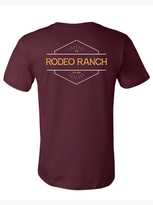 Rodeo Ranch Sundown T-Shirt – Maroon