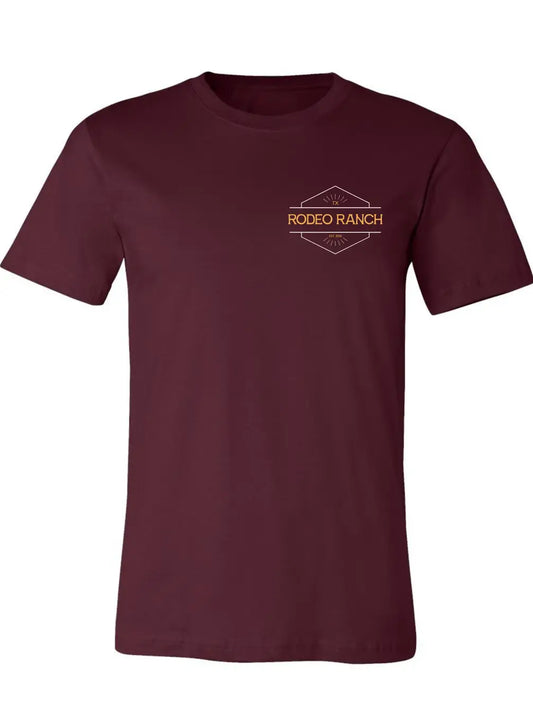 Rodeo Ranch Sundown T-Shirt – Maroon