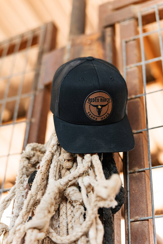 Rodeo Ranch Texas Made Hat - Solid Black