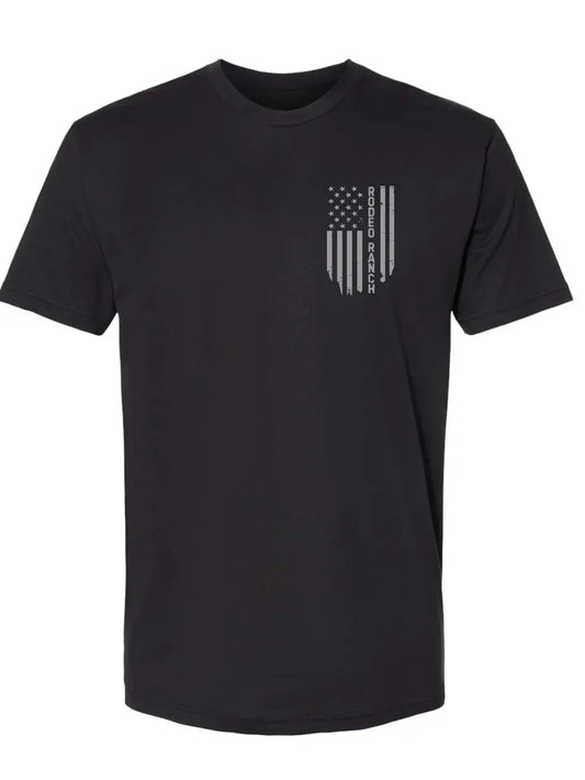 Rodeo Ranch Patriot T-Shirt – Black