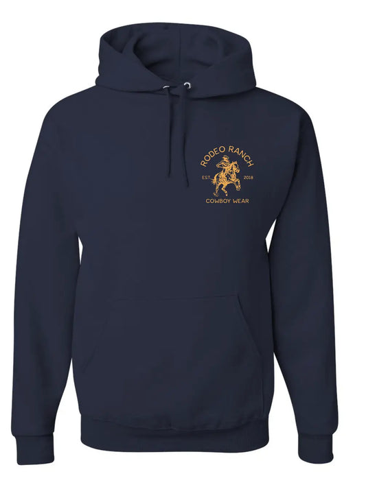 Rodeo Ranch Cowboy Wear Hoodie – Navy