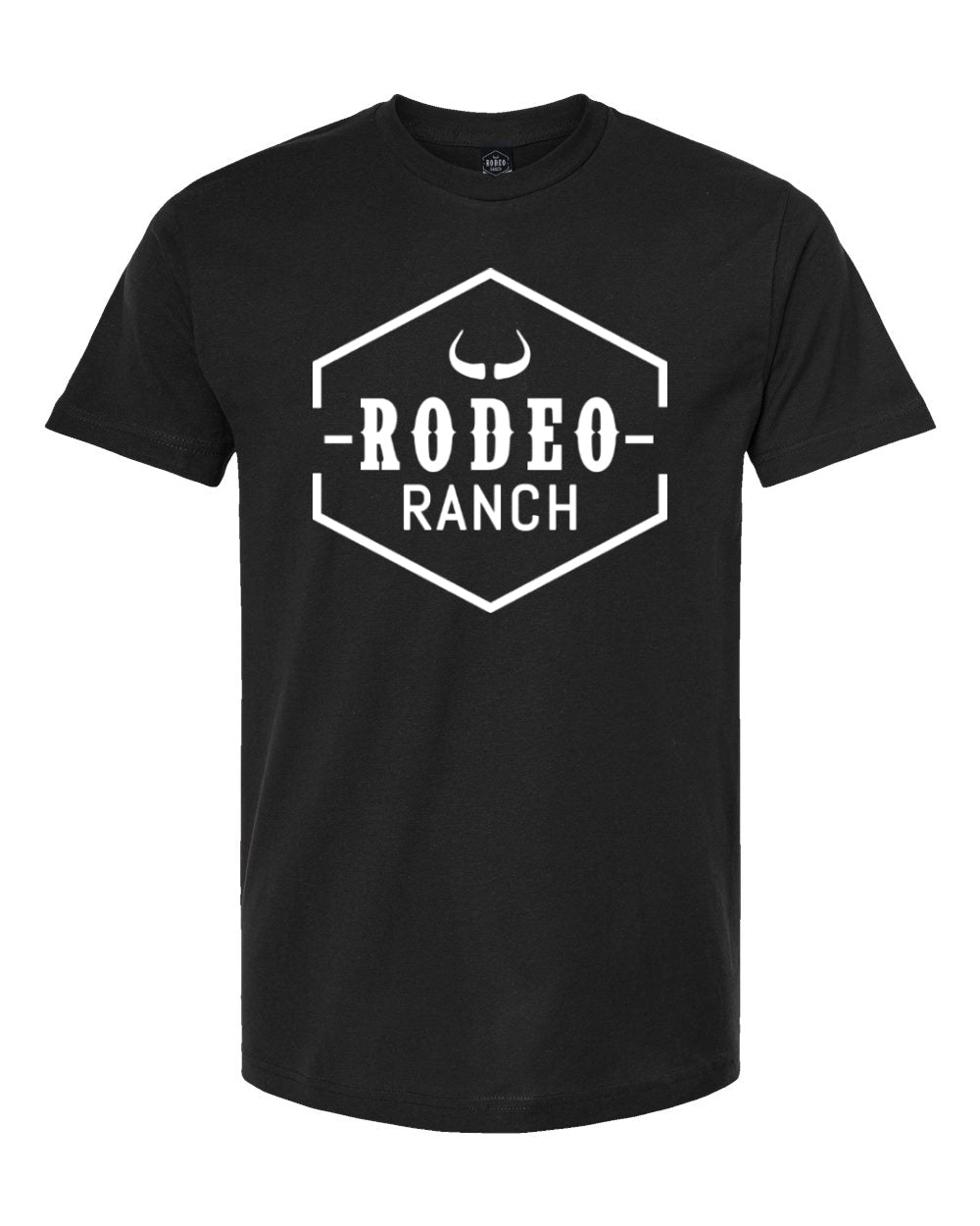 Rodeo Ranch Classic Logo Short Sleeve Shirt - Solid Black