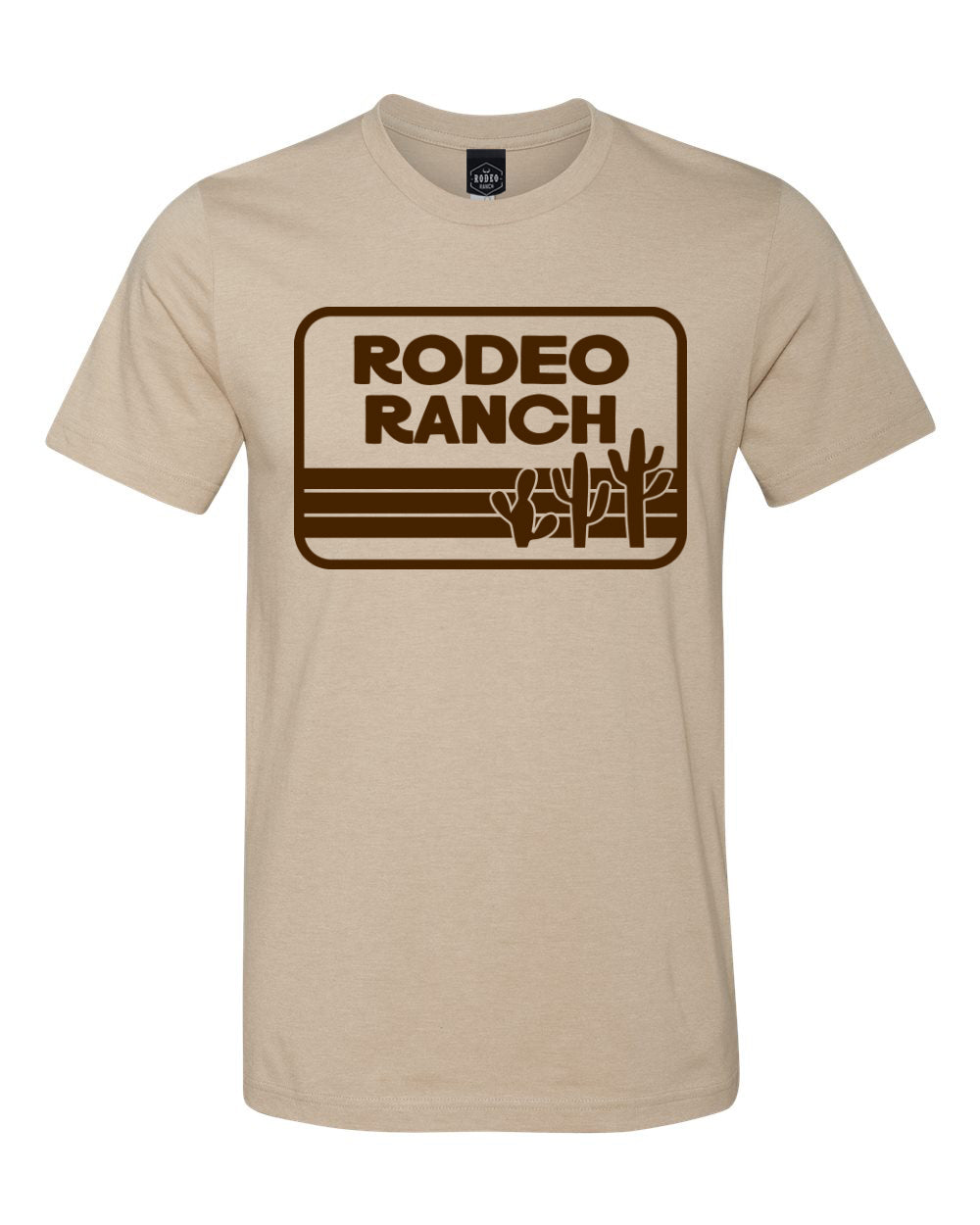 Rodeo Ranch Arrowhead Short Sleeve Shirt - Heather Military Green