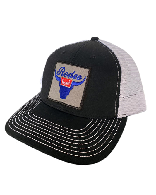 Rodeo Ranch Banquet Hat - Black and White