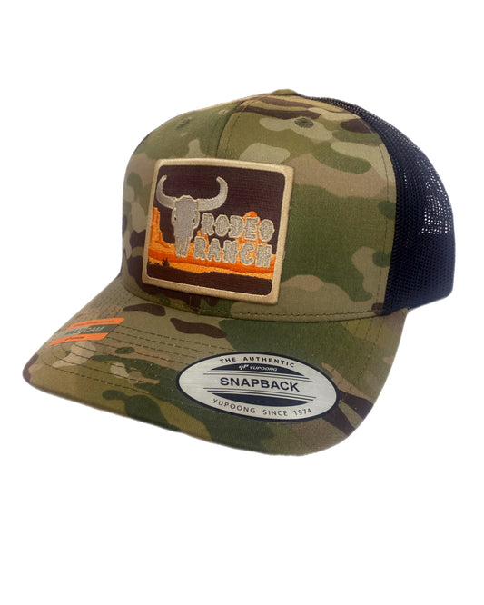 Rodeo Ranch Canyon Hat - Camo and Black