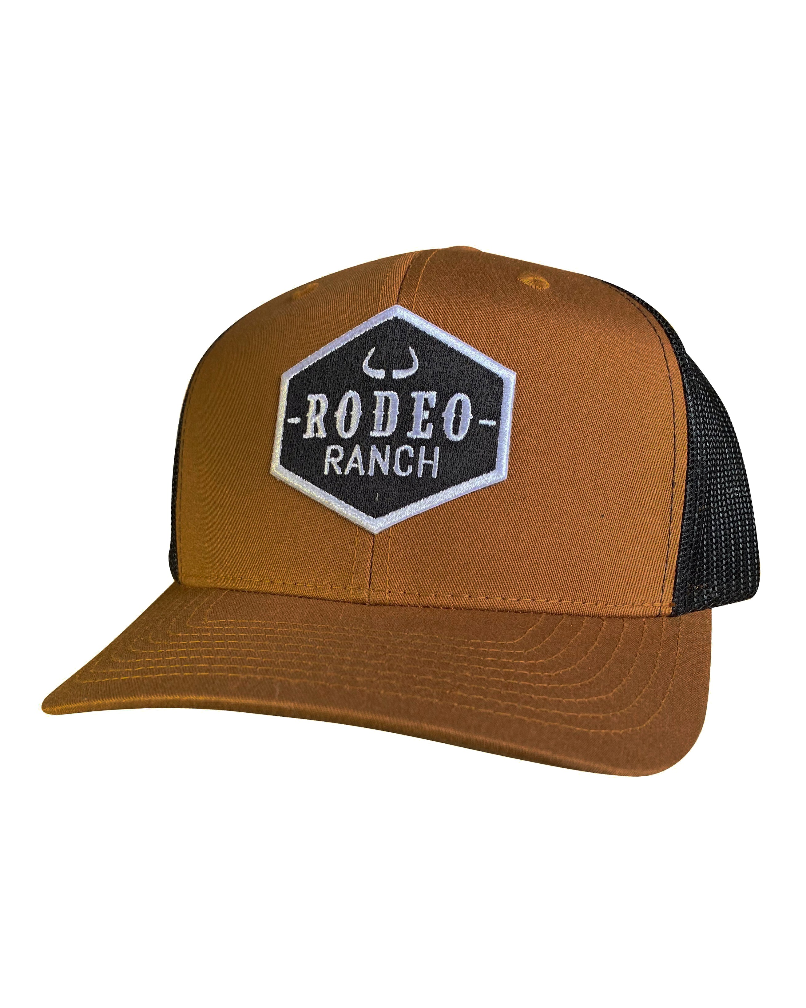 Rodeo Ranch Classic Logo Hat - Caramel and Black – Rodeo Ranch Wholesale