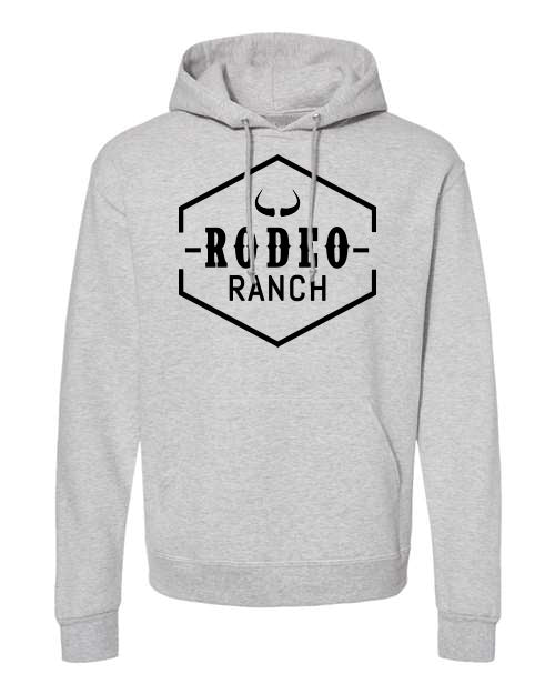 Rodeo Ranch Classic Logo Hoodie - Heather Oatmeal