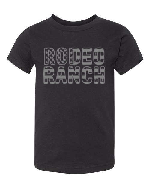 Rodeo Ranch Kids Stars and Stripes Shirt - Black – Rodeo Ranch Wholesale