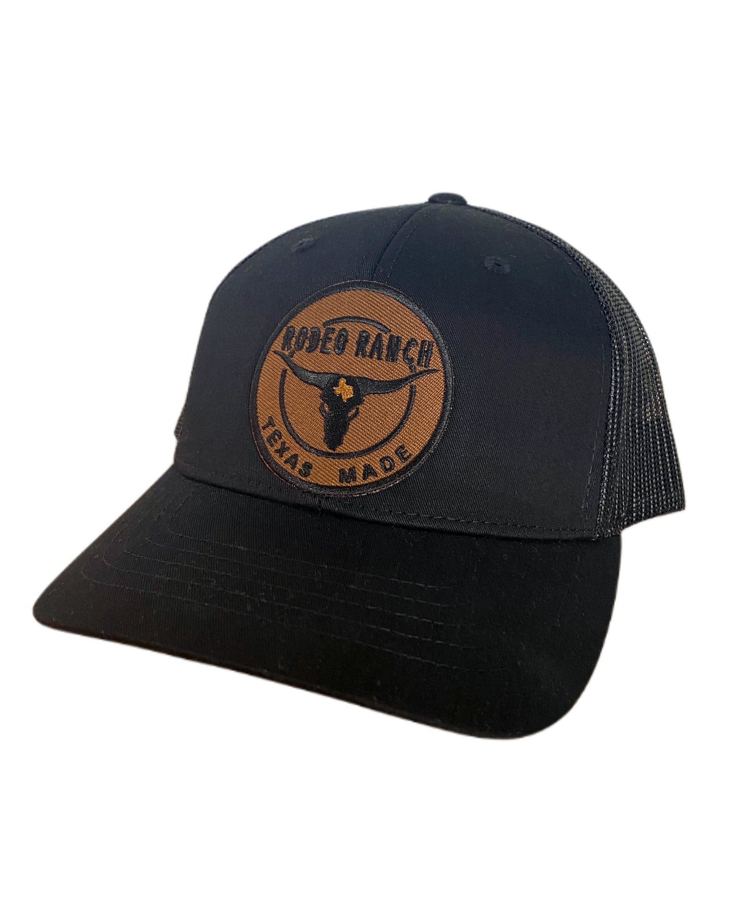 Rodeo Ranch Kids Texas Made Hat - Solid Black