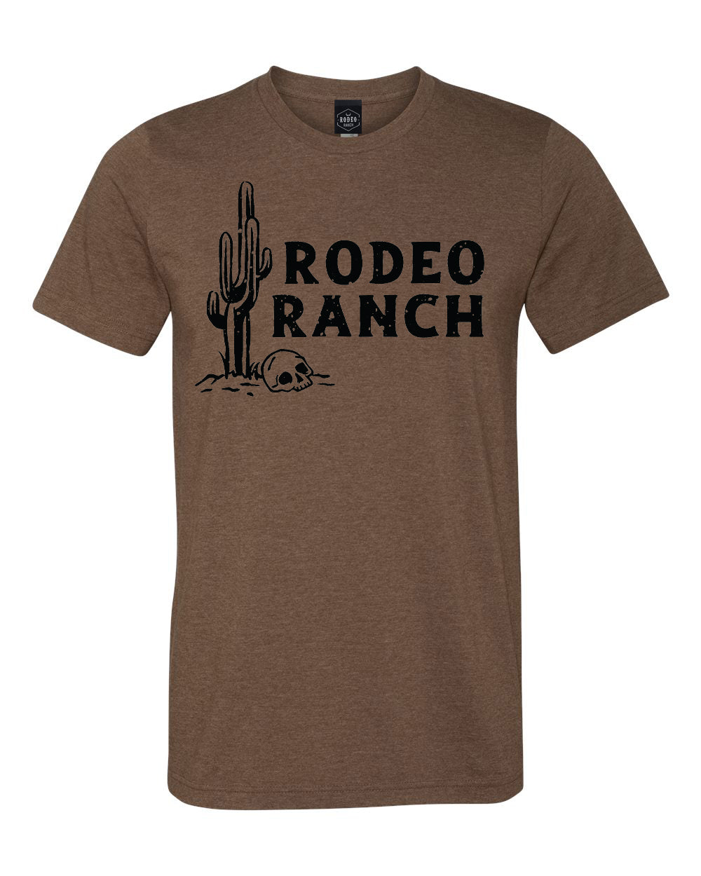 Rodeo Ranch Cactus Short Sleeve Shirt - Heather Brown – Rodeo Ranch ...