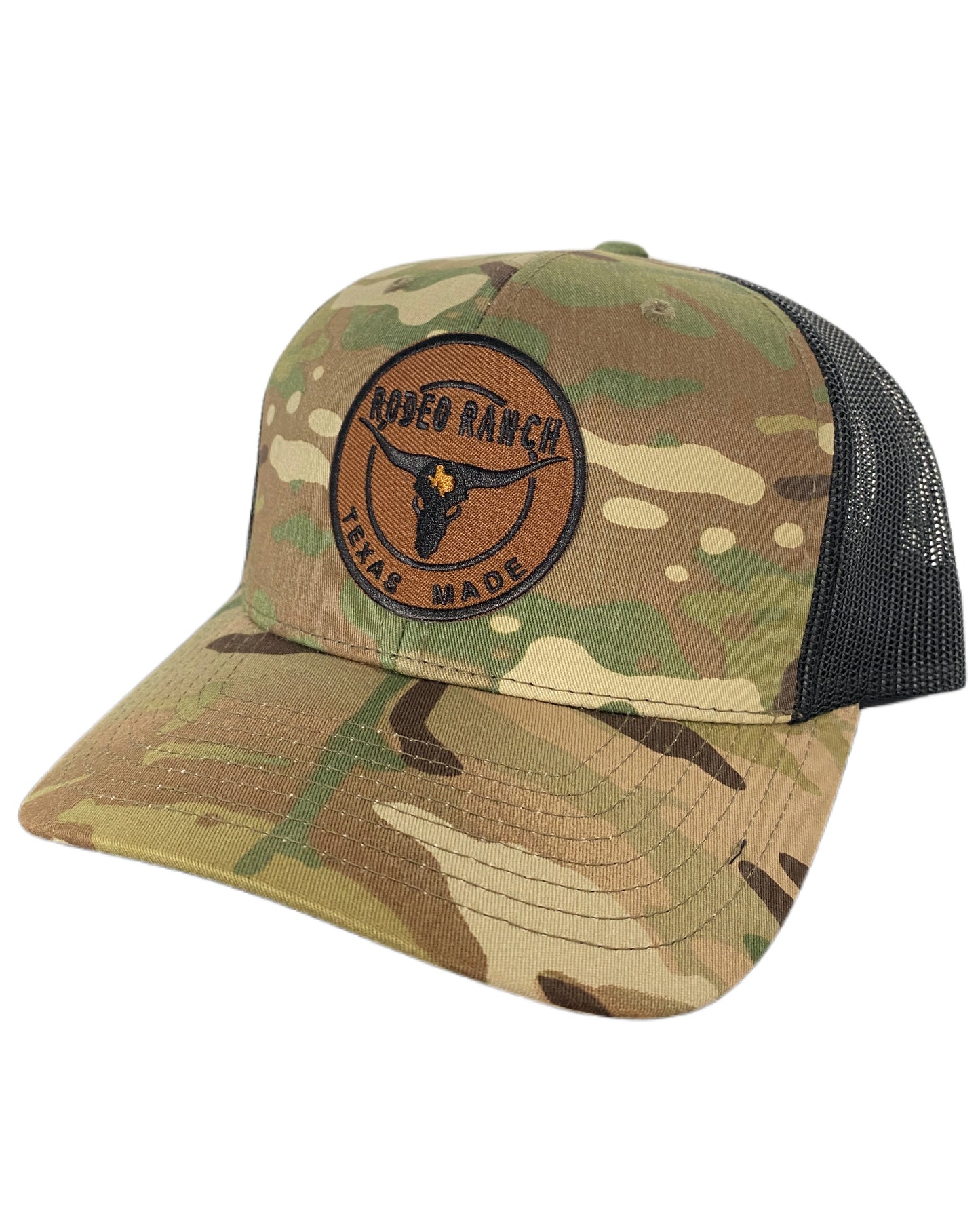 Rodeo Ranch Texas Made Hat - Camo and Black – Rodeo Ranch Wholesale