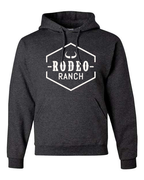 Rodeo Ranch Classic Logo Hoodie - Heather Graphite